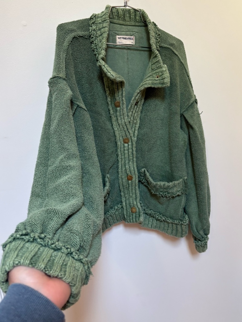 NWOT Free People We The Free Cute In This Cardi Size Medium - Picture 7 of 16